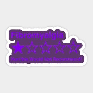 5 Star Review (Fibromyalgia) Sticker